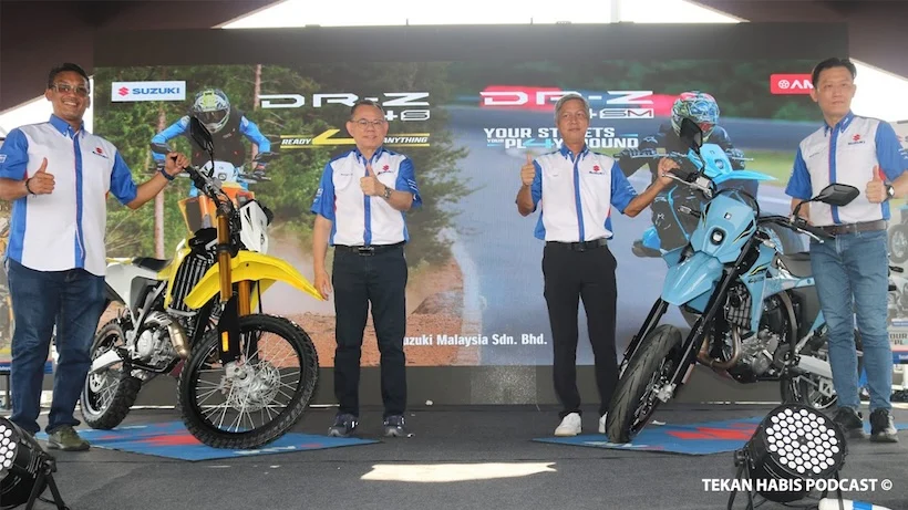 2026 SUZUKI DR-Z4S & DR-Z4SM DILANCAR – DARI RM39,888*