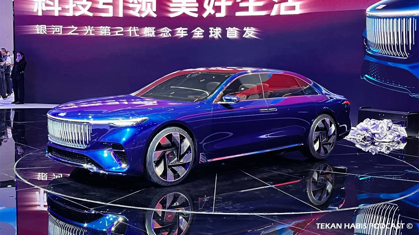 AUTO CHINA 2026: KONSEP GEELY GALAXY LIGHT GENERASI KEDUA DIPAMERKAN