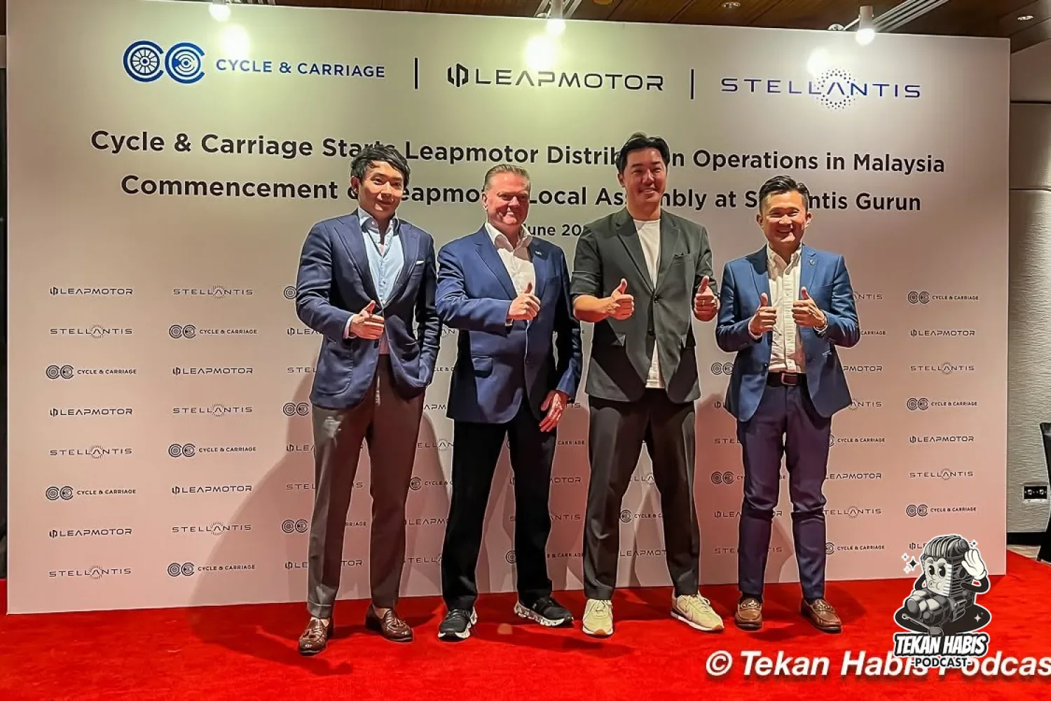 STELLANTIS LANTIK CYCLE & CARRIAGE SEBAGAI PENGEDAR LEAPMOTOR, SAHKAN CKD SUDAH MULA