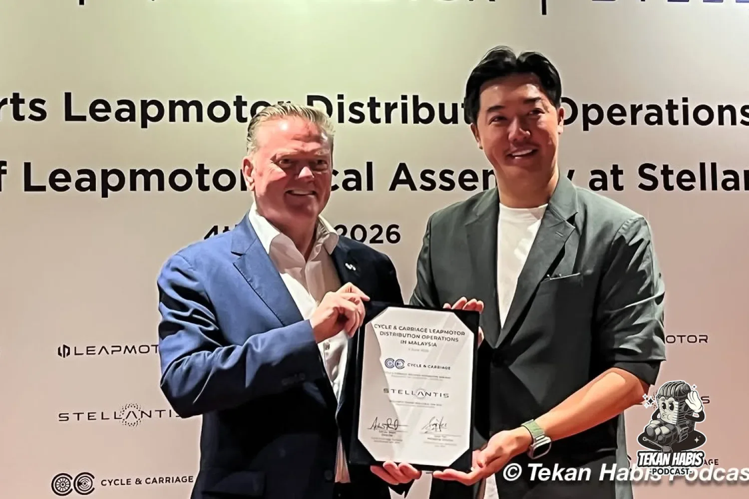 STELLANTIS LANTIK CYCLE & CARRIAGE SEBAGAI PENGEDAR LEAPMOTOR, SAHKAN CKD SUDAH MULA