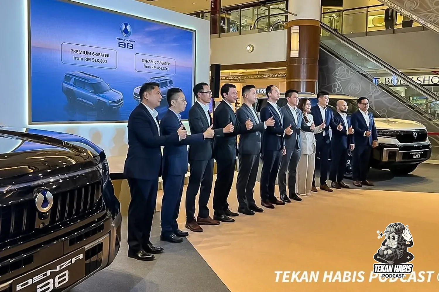 DENZA B8 RASMI DILANCAR - 2 VARIAN, DARI RM458,800