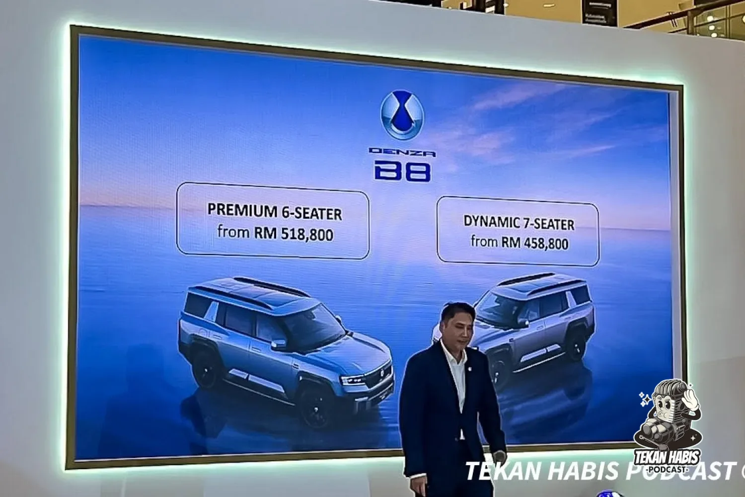 DENZA B8 RASMI DILANCAR - 2 VARIAN, DARI RM458,800