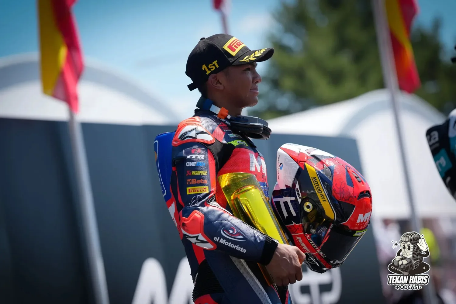HAKIM DANISH CATAT KEMENANGAN PERTAMA DI MOTO3 CZECH GP!