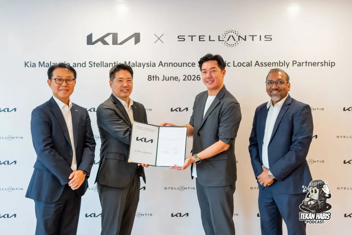 KIA MALAYSIA & STELLANTIS MALAYSIA JALIN KERJASAMA CKD DI GURUN