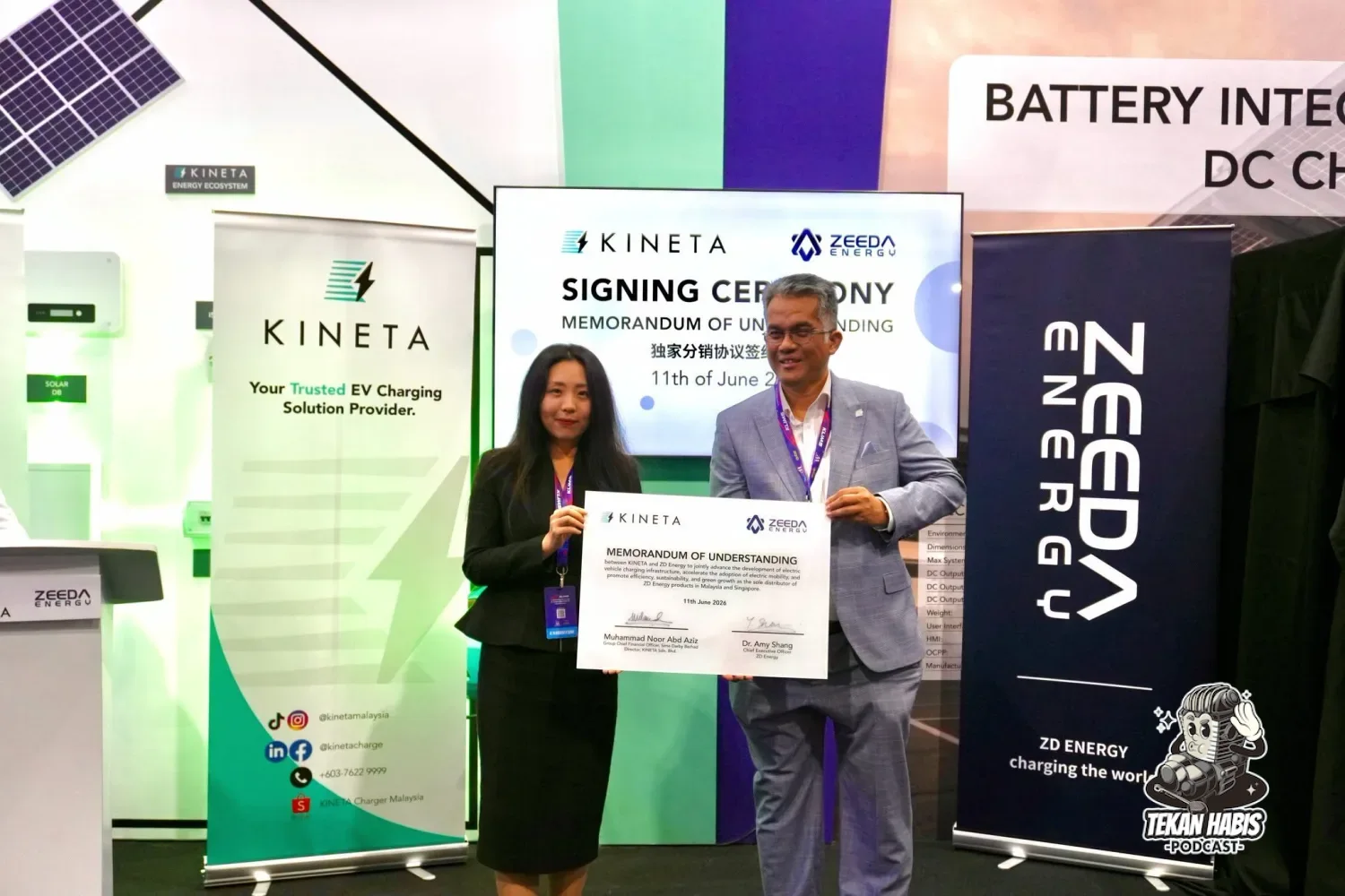KLIMS 2026: KINETA TERUSKAN BEKALAN EKSKLUSIF PADA ZD ENERGY MALAYSIA & SINGAPORE