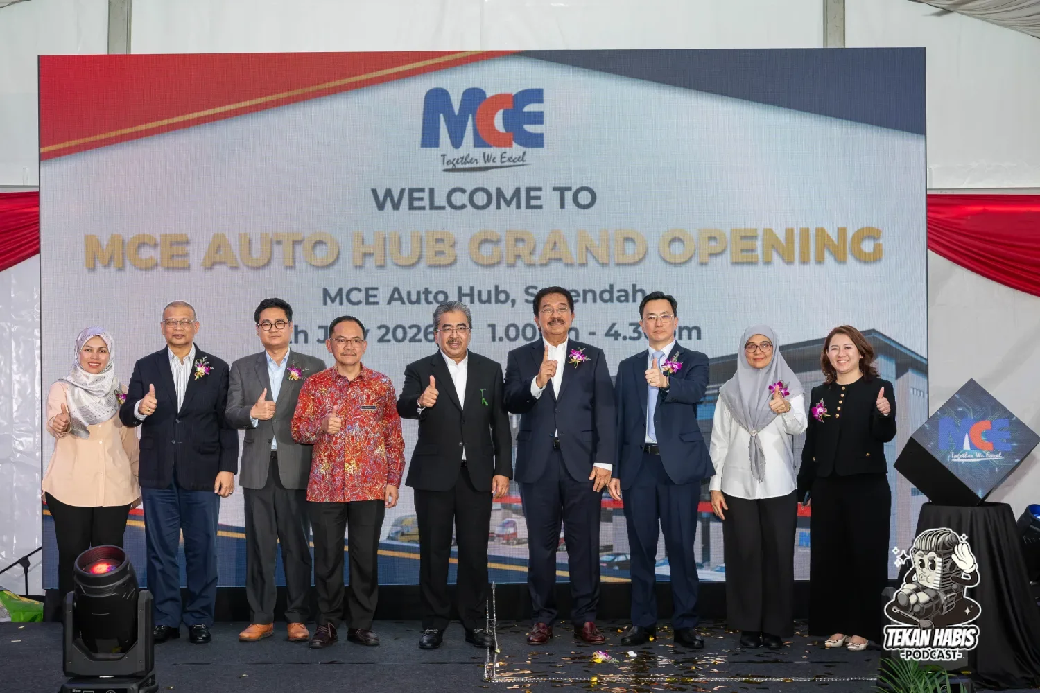 MCE Auto Hub Dilancarkan, Pelaburan RM50 Juta di Serendah