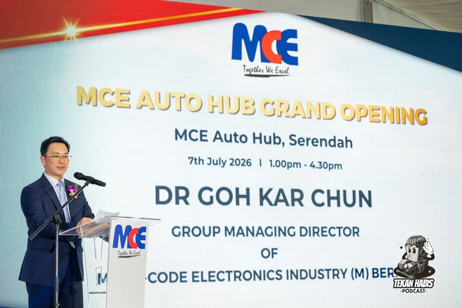 MCE Auto Hub Dilancarkan, Pelaburan RM50 Juta di Serendah