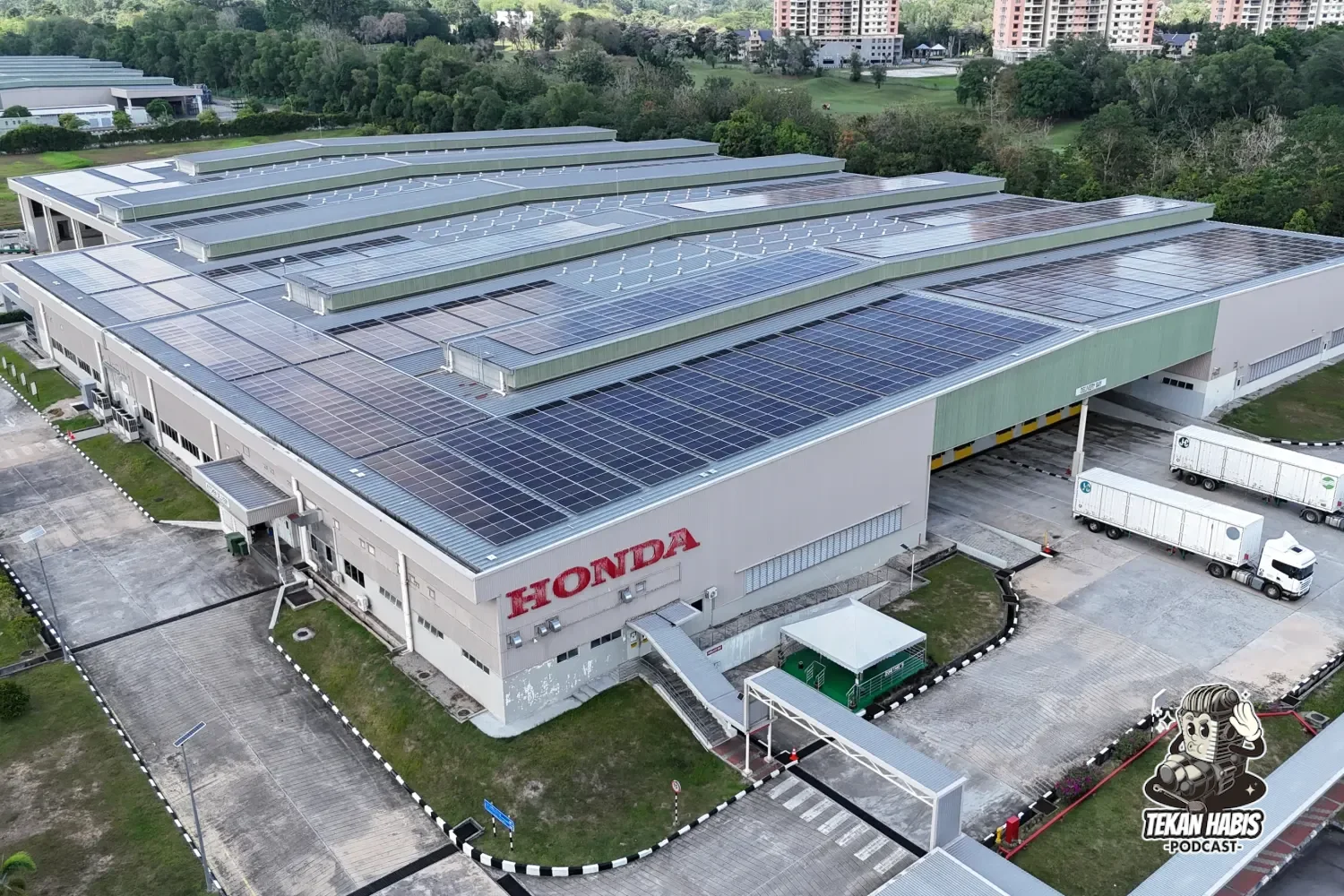 HONDA MALAYSIA PASANG SISTEM SOLAR DI KILANG MELAKA, LABUR RM14 JUTA