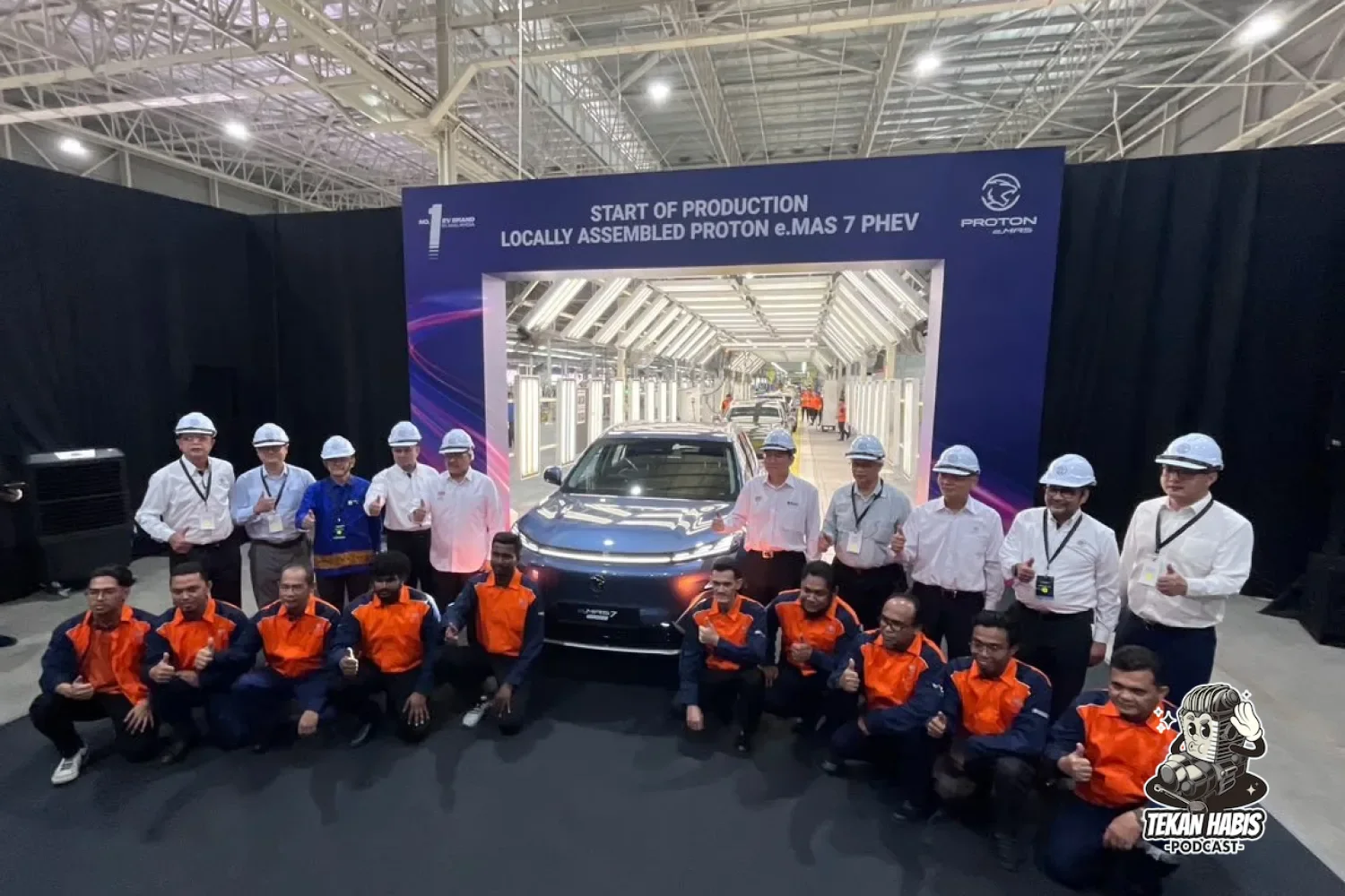 PROTON MULAKAN PEMASANGAN E.MAS 7 PHEV DI TANJONG MALIM