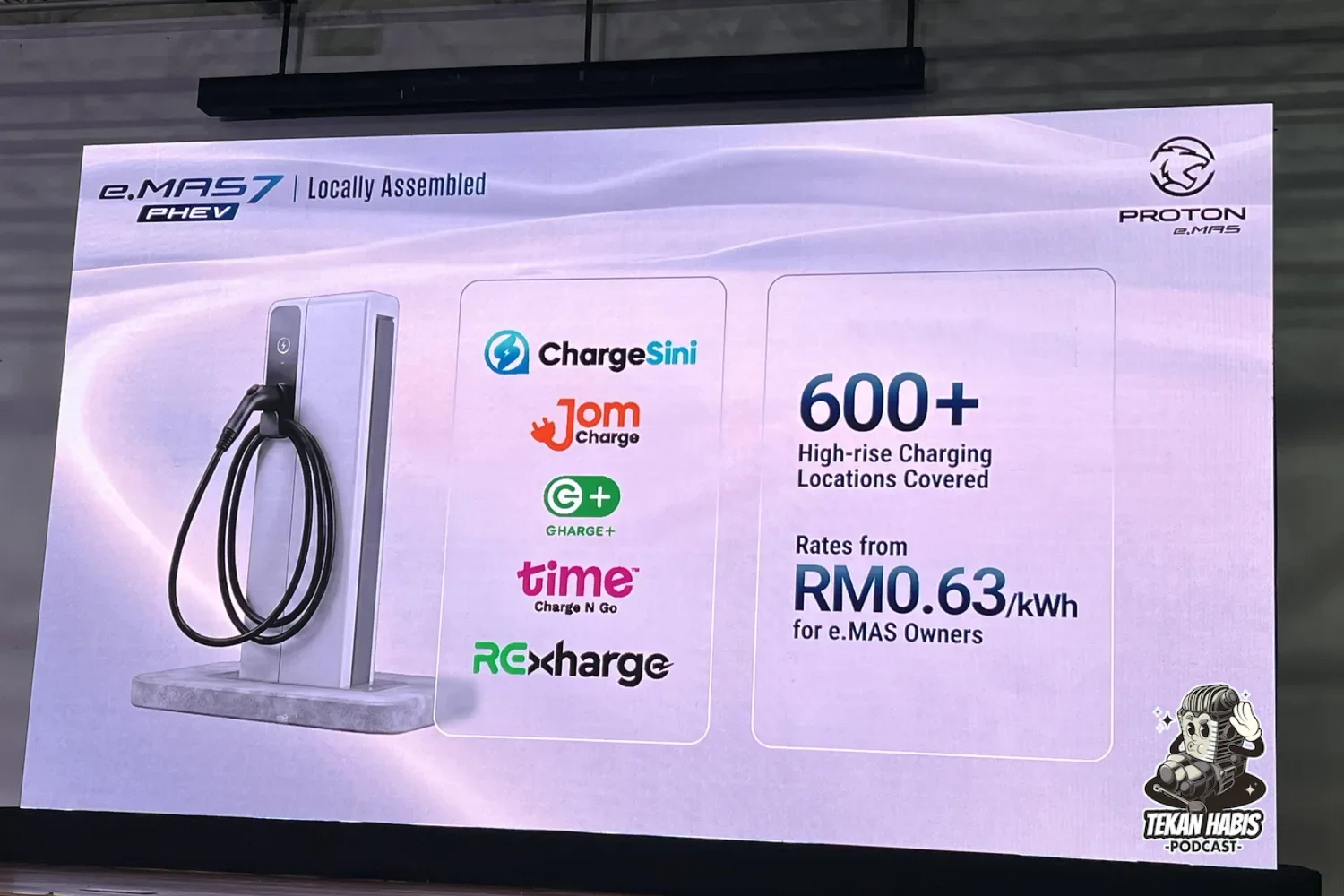 PROTON MULAKAN PEMASANGAN E.MAS 7 PHEV DI TANJONG MALIM