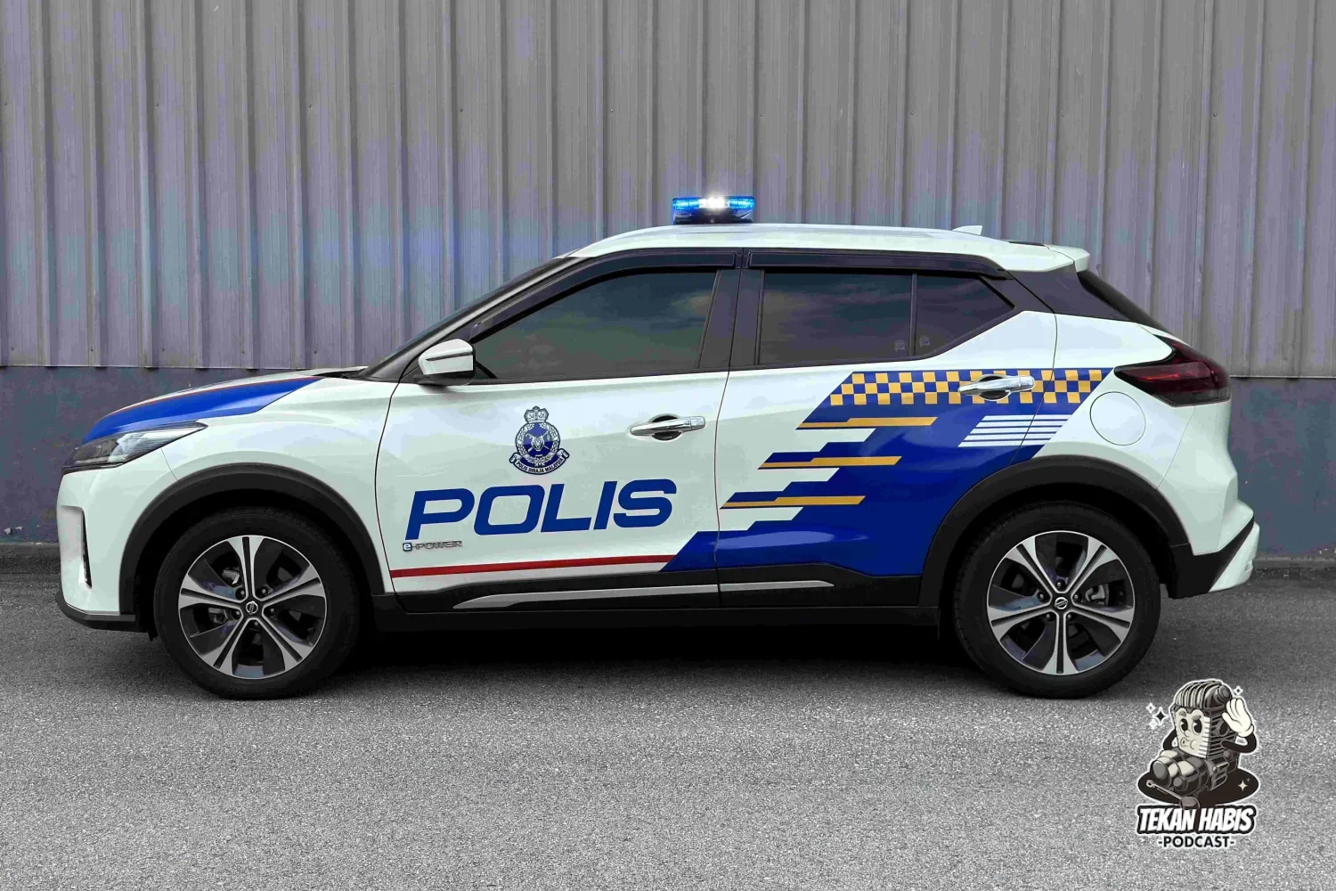 ETCM SERAH NISSAN KICKS E-POWER UNTUK UJIAN KENDERAAN PERONDA PDRM