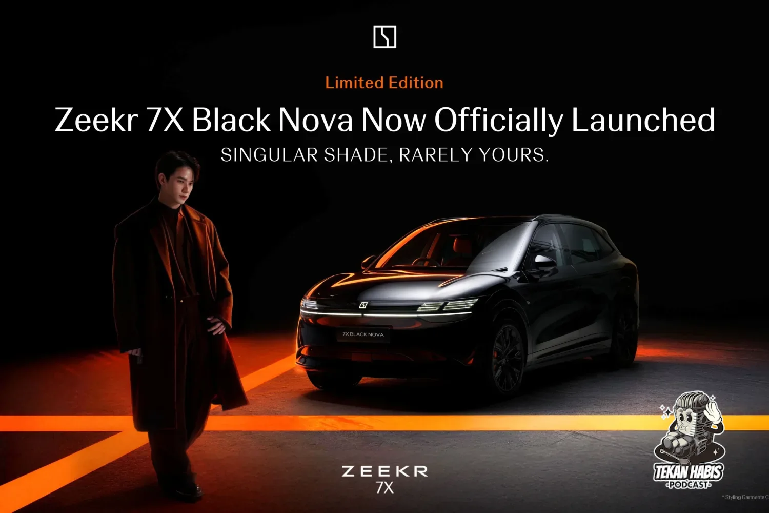 ZEEKR 7X BLACK NOVA TIBA – 200 UNIT SAHAJA, RM235,000