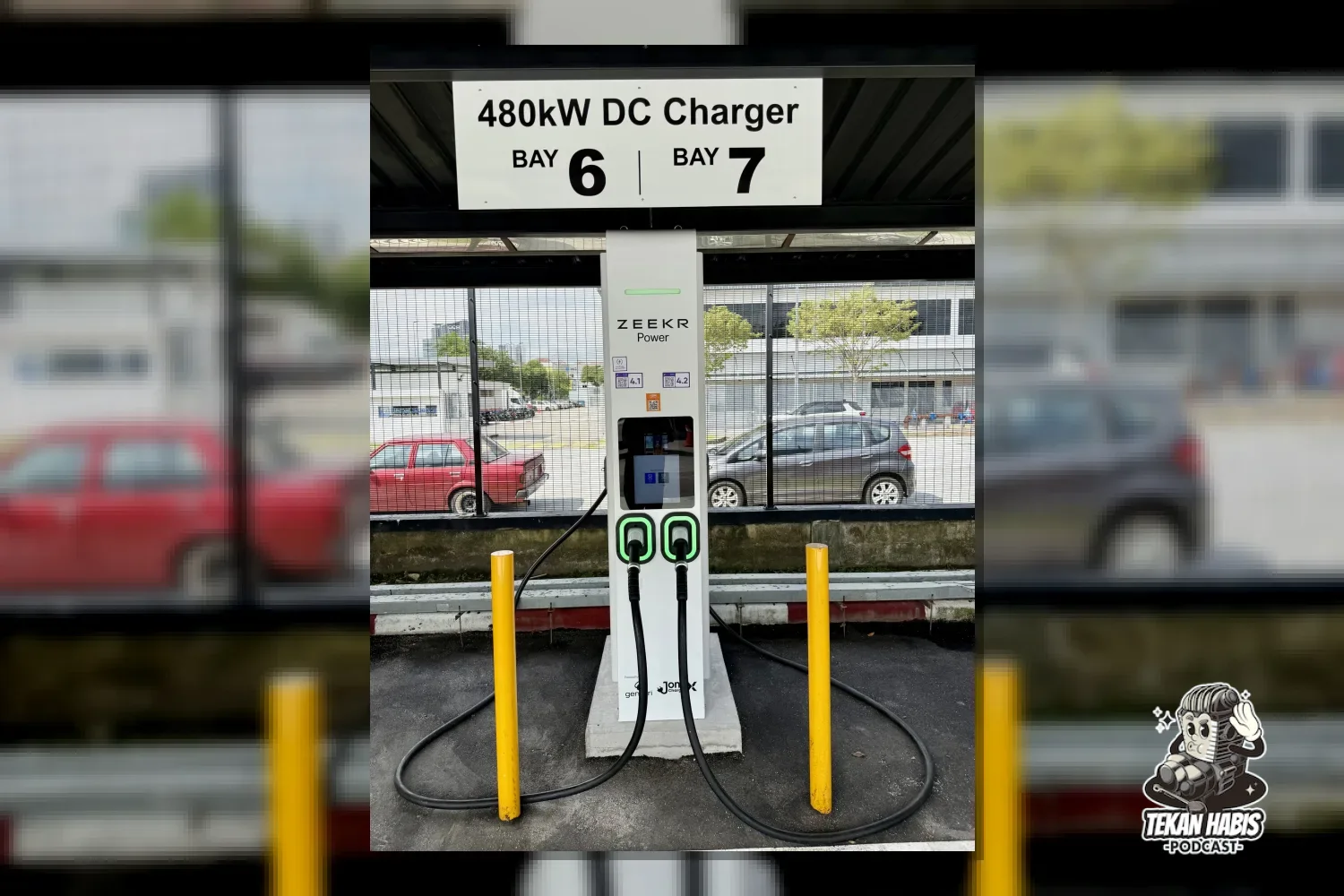 EVC LANCAR JENAMA JOMCHARGEX – RANGKAIAN STESEN PENGECASAN DC 200KW DAN KE ATAS