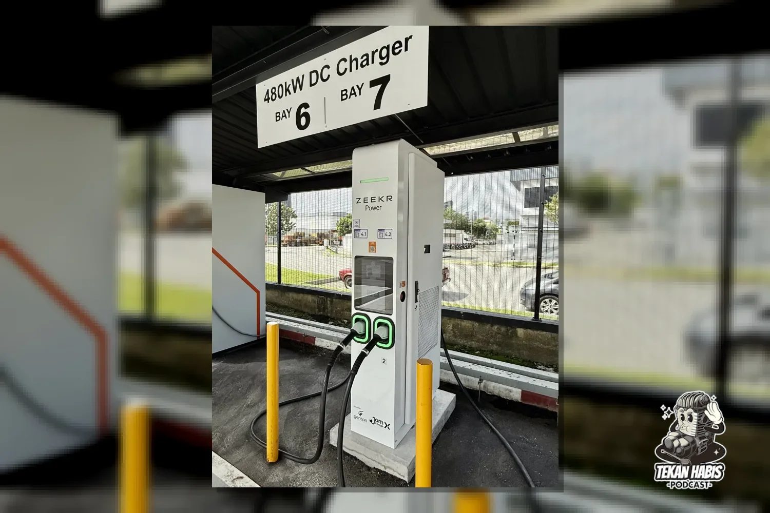 EVC LANCAR JENAMA JOMCHARGEX – RANGKAIAN STESEN PENGECASAN DC 200KW DAN KE ATAS
