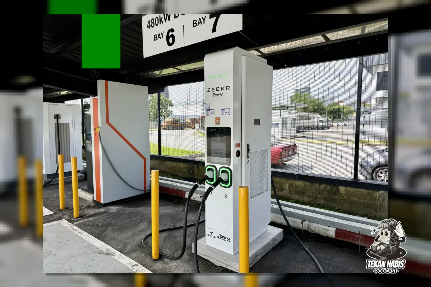 EVC LANCAR JENAMA JOMCHARGEX – RANGKAIAN STESEN PENGECASAN DC 200KW DAN KE ATAS