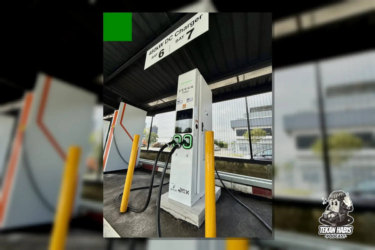 EVC LANCAR JENAMA JOMCHARGEX – RANGKAIAN STESEN PENGECASAN DC 200KW DAN KE ATAS