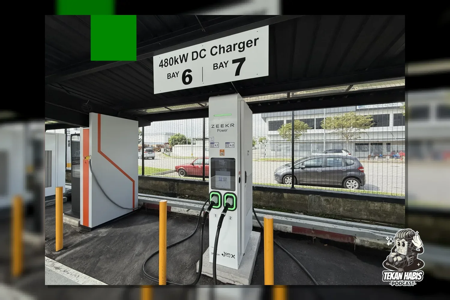 EVC LANCAR JENAMA JOMCHARGEX – RANGKAIAN STESEN PENGECASAN DC 200KW DAN KE ATAS