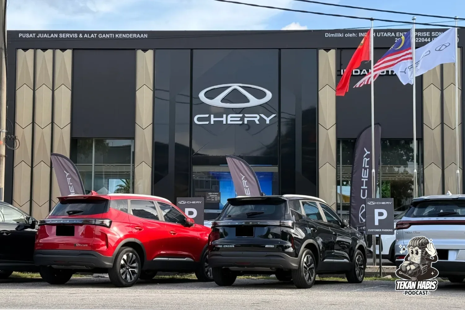 PUSAT 3S CHERY ALOR SETAR DINAIKTARAF DENGAN IDENTITI PENJENAMAAN TERKINI