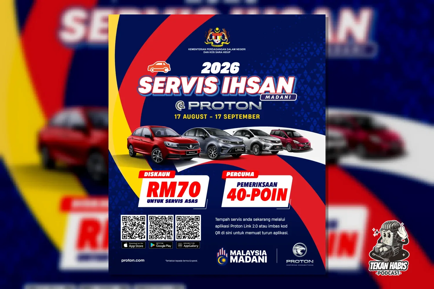 KEMPEN SERVIS IHSAN MADANI @ PROTON 2026 DILANCARKAN