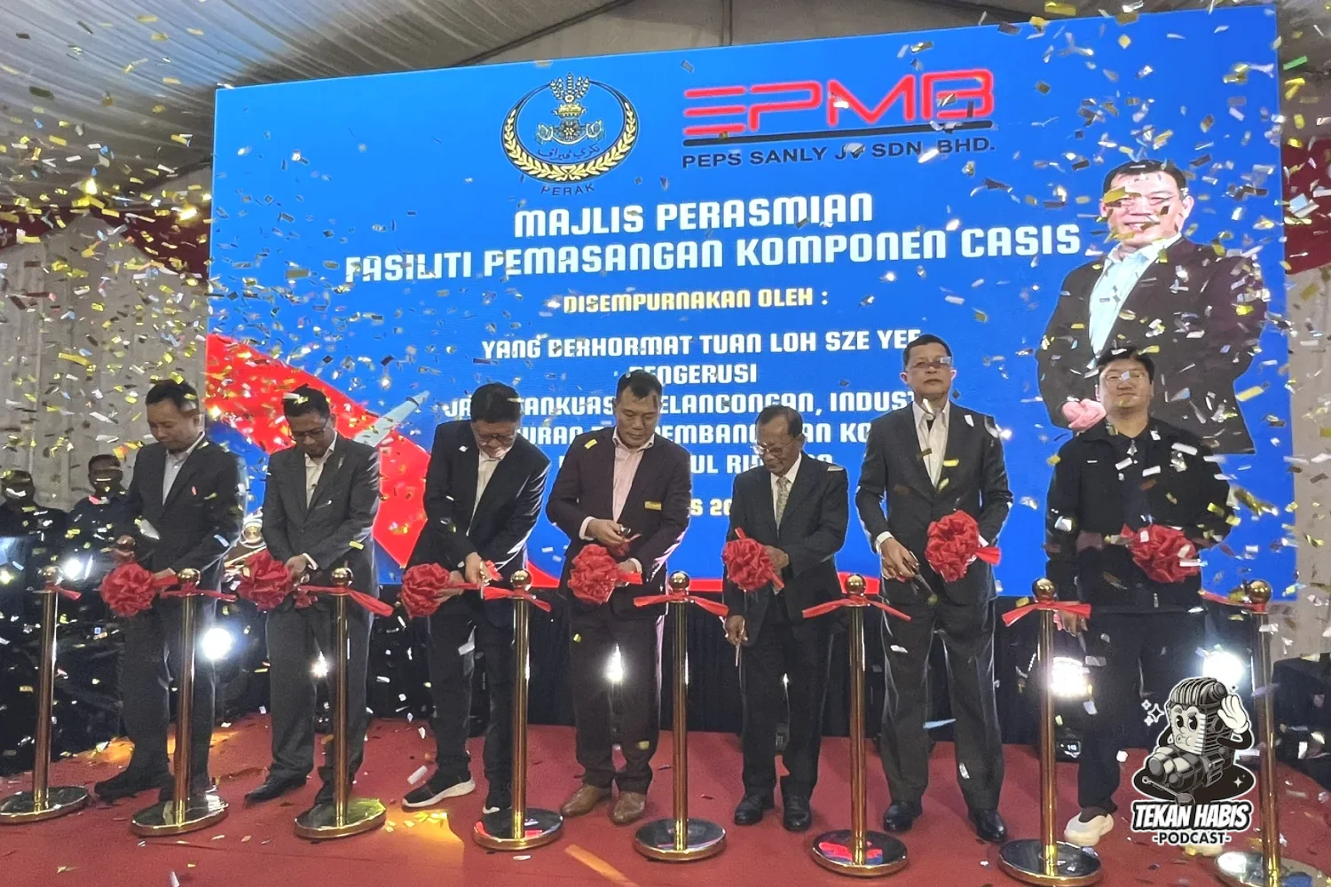 KILANG KOMPONEN CASIS PEPS SANLY JV DIRASMIKAN - KAPASITI 480,000 SET KERETA SETAHUN