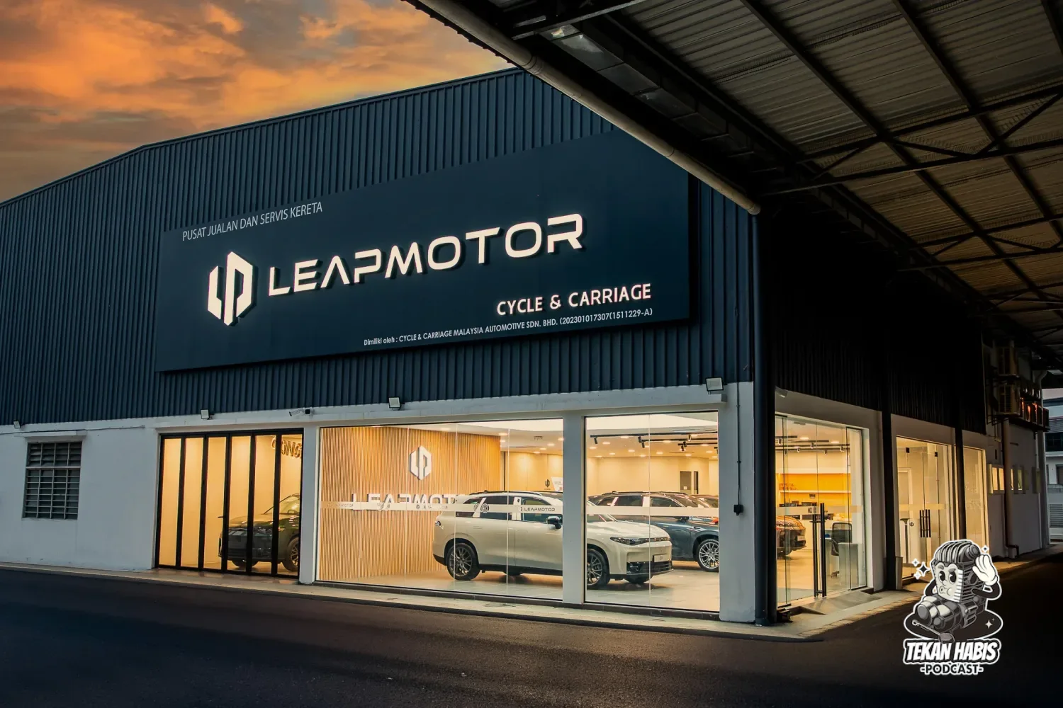 C&C BUKA PUSAT 3S LEAPMOTOR BAHARU DI JOHOR BAHRU
