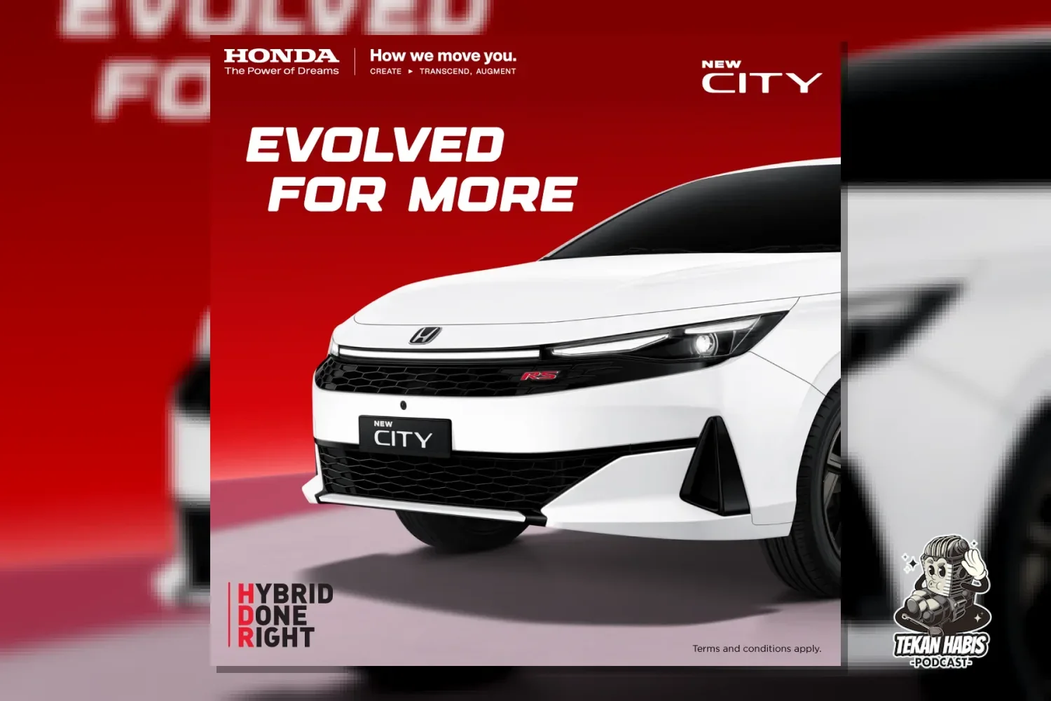 TEMPAHAN KINI BUKA UNTUK HONDA CITY VERSI KEMASKINI