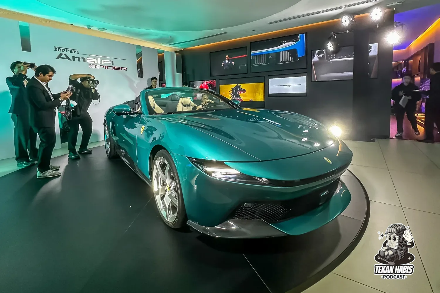 FERRARI AMALFI SPIDER BUAT TAMPILAN SULUNG ASEAN DI KL