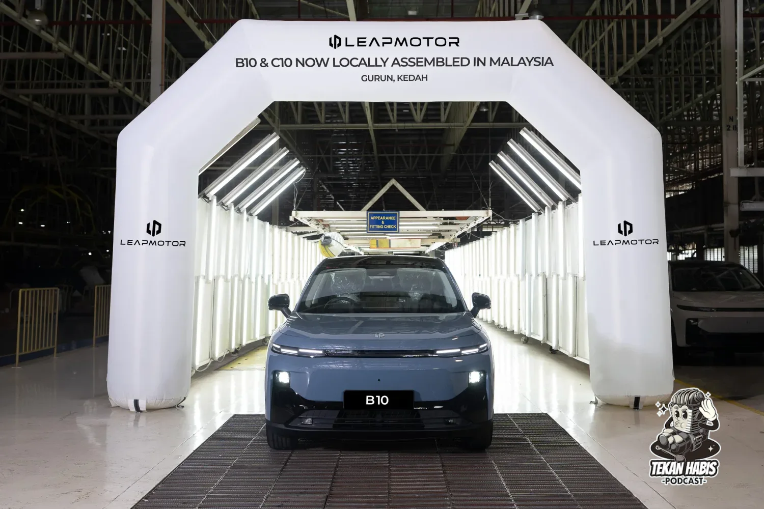 LEAPMOTOR C10 & B10 KINI DIPASANG SECARA TEMPATAN (CKD) DI GURUN, KEDAH