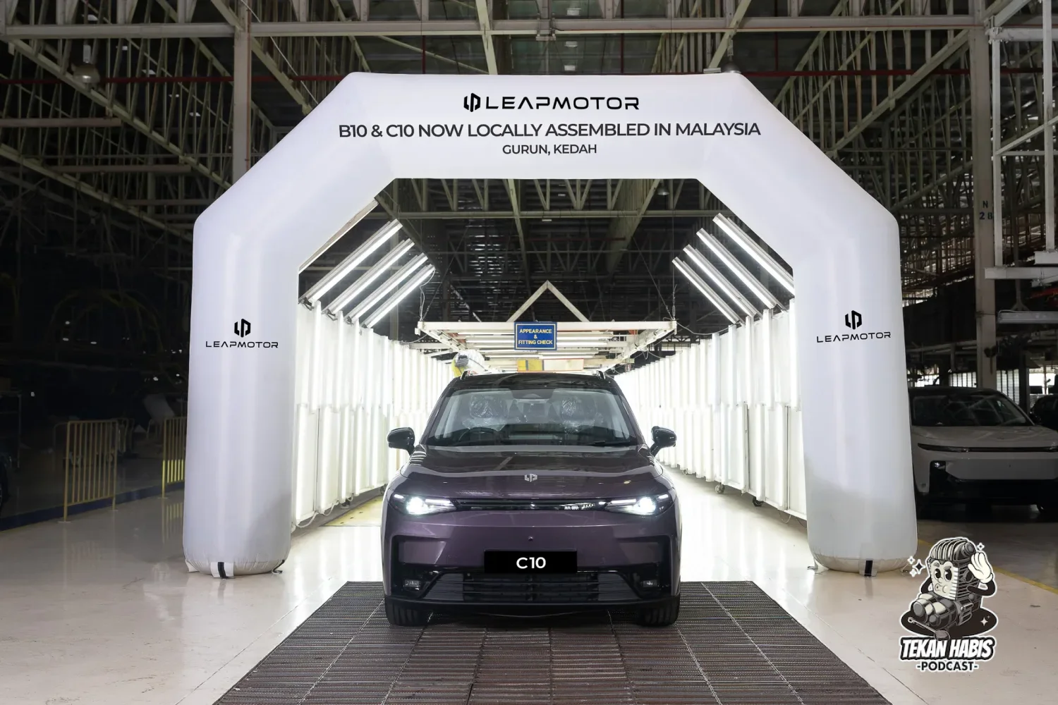 LEAPMOTOR C10 & B10 KINI DIPASANG SECARA TEMPATAN (CKD) DI GURUN, KEDAH