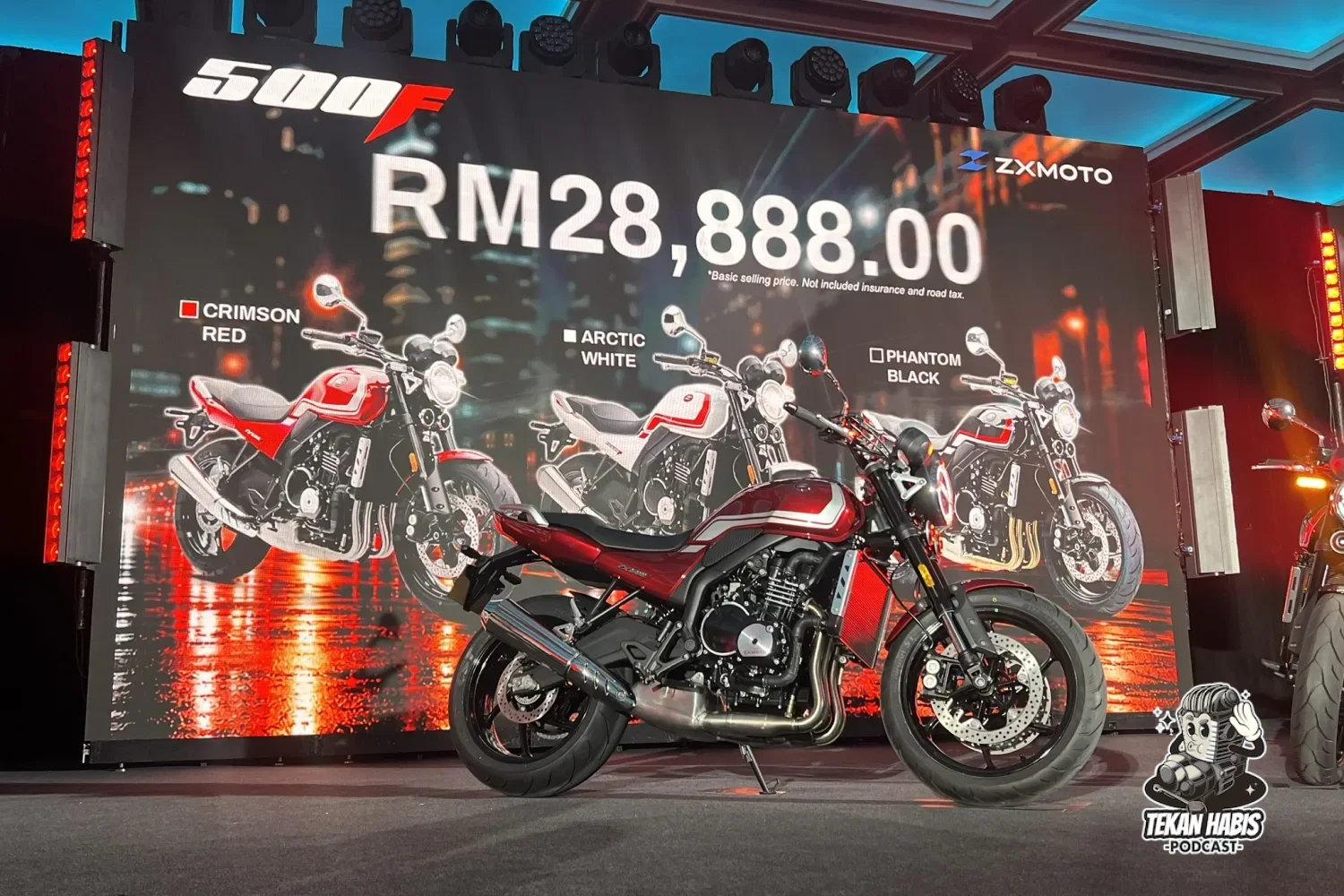 ZXMOTO rasmi tiba di Malaysia dengan 3 model baharu
