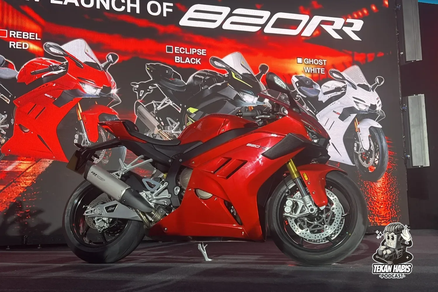ZXMOTO rasmi tiba di Malaysia dengan 3 model baharu