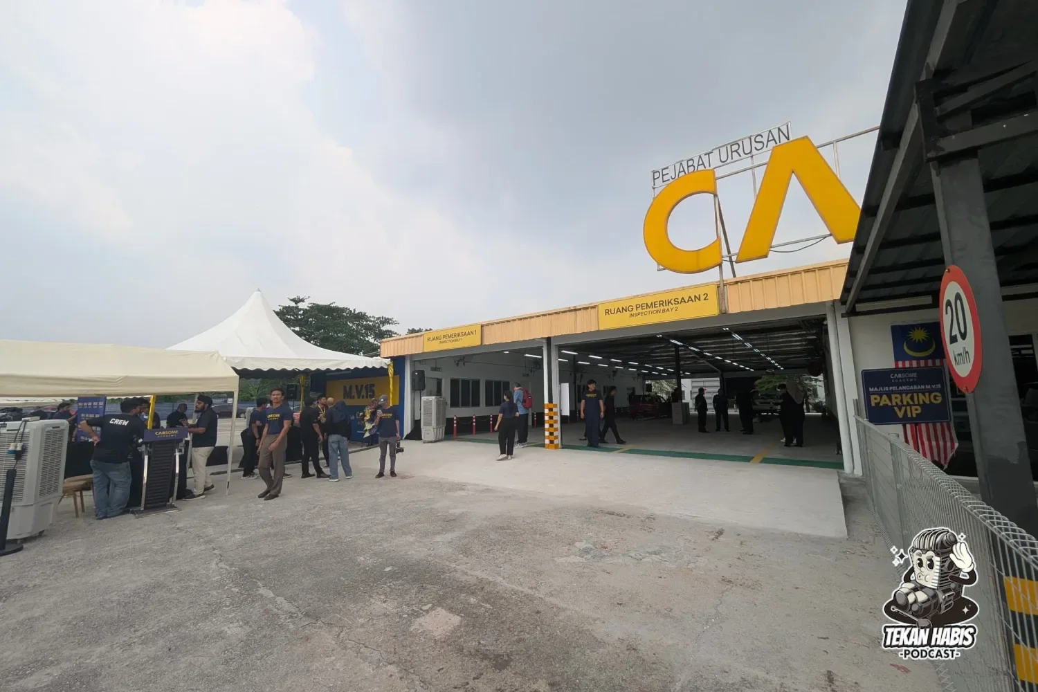CARSOME ACADEMY LANCAR PUSAT PEMERIKSAAN M.V.15, SELESAI SEAWAL 30 MINIT