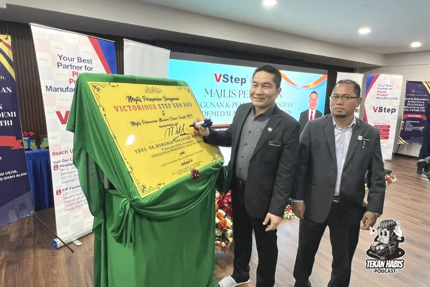 VICTORIOUS STEP RASMIKAN BANGUNAN NO. 7,  58 BAKAT DILATIH PROGRAM AKADEMI DALAM INDUSTRI (ADI)