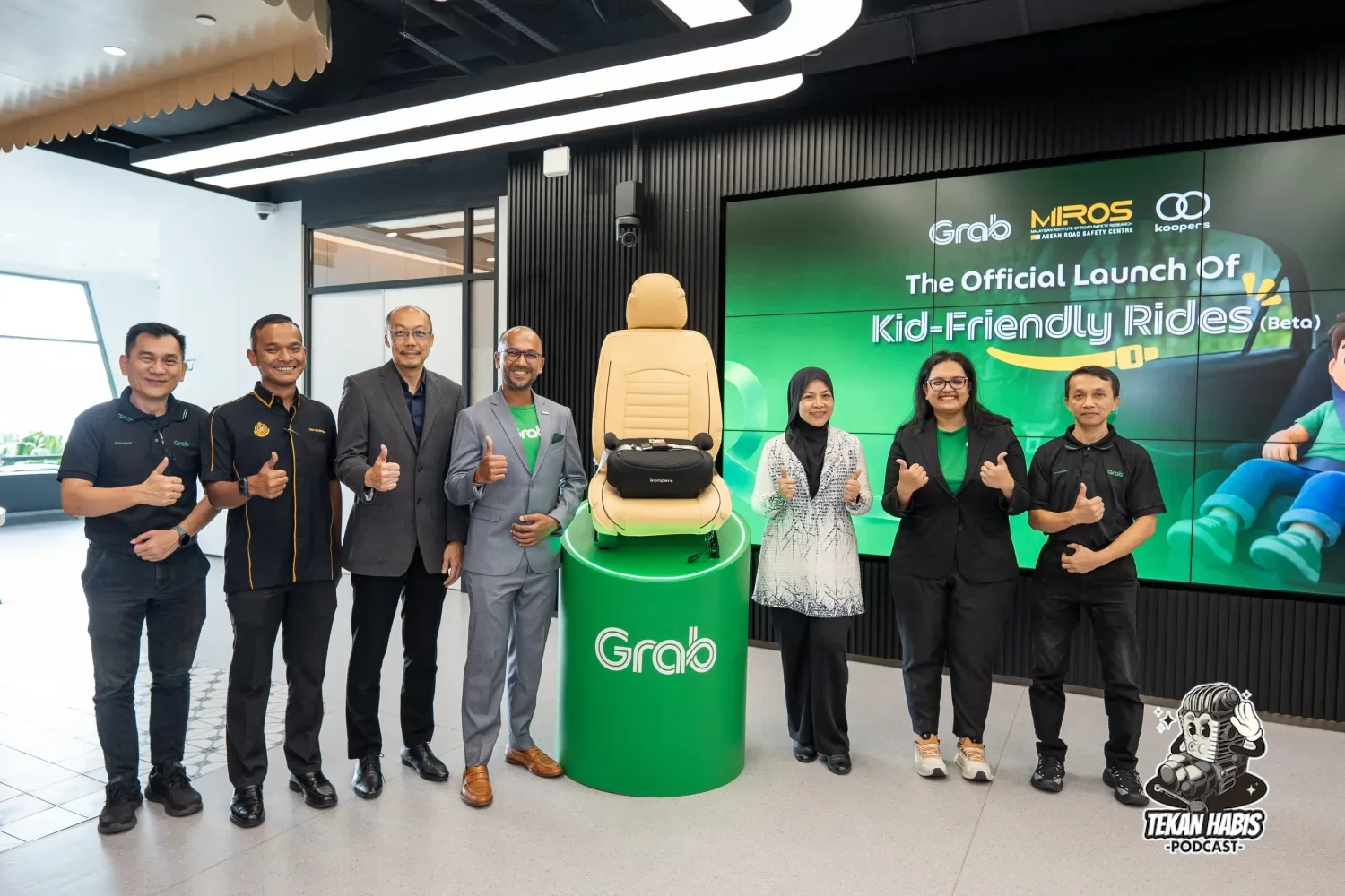 GRAB MALAYSIA LANCAR KHIDMAT E-HAILING KHAS BAGI KANAK-KANAK
