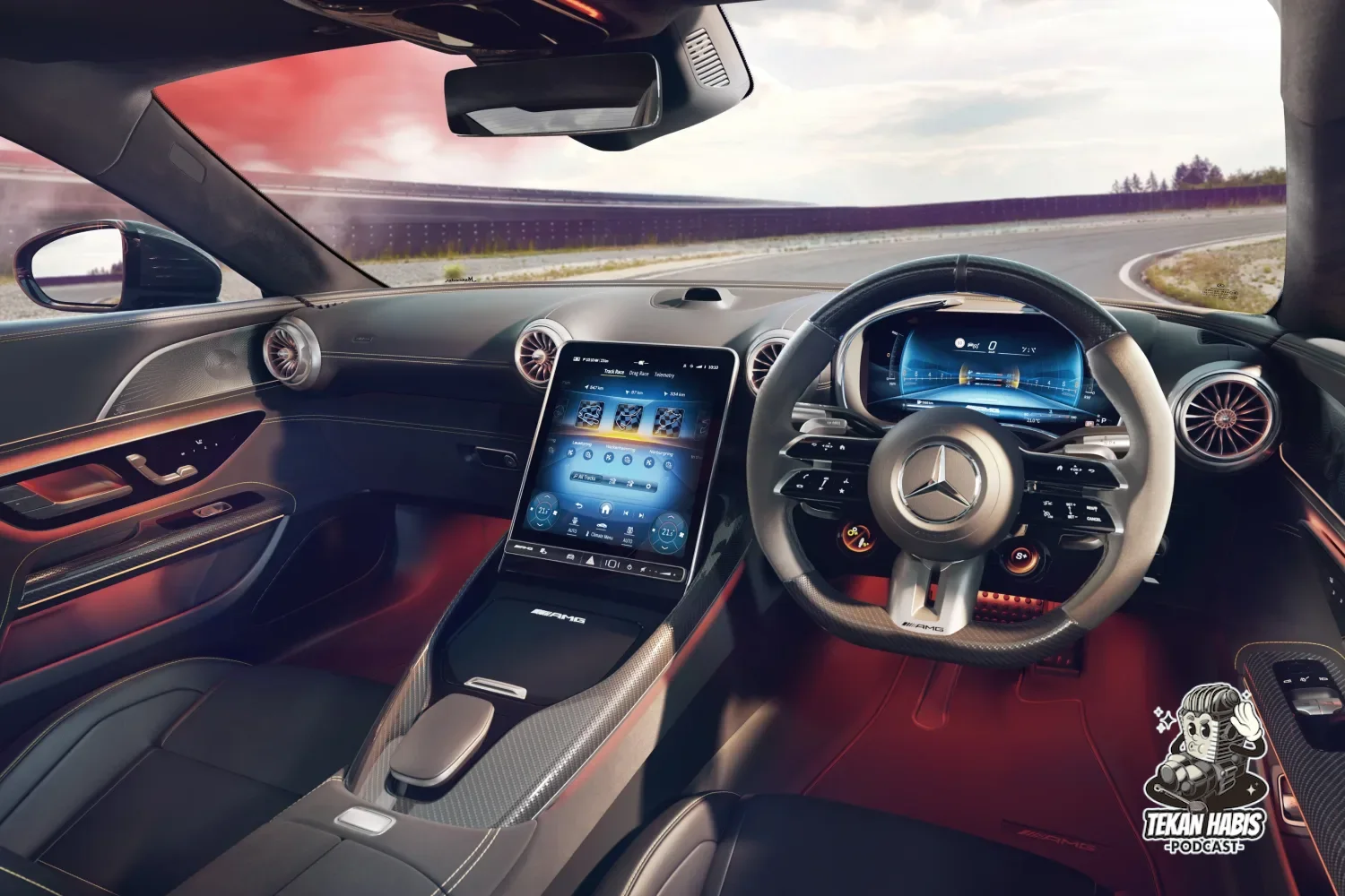 MERCEDES-AMG GT 63 PRO & AMG GT  63 4-DOOR COUPE TAMPIL DI MALAYSIA SEMPENA F1