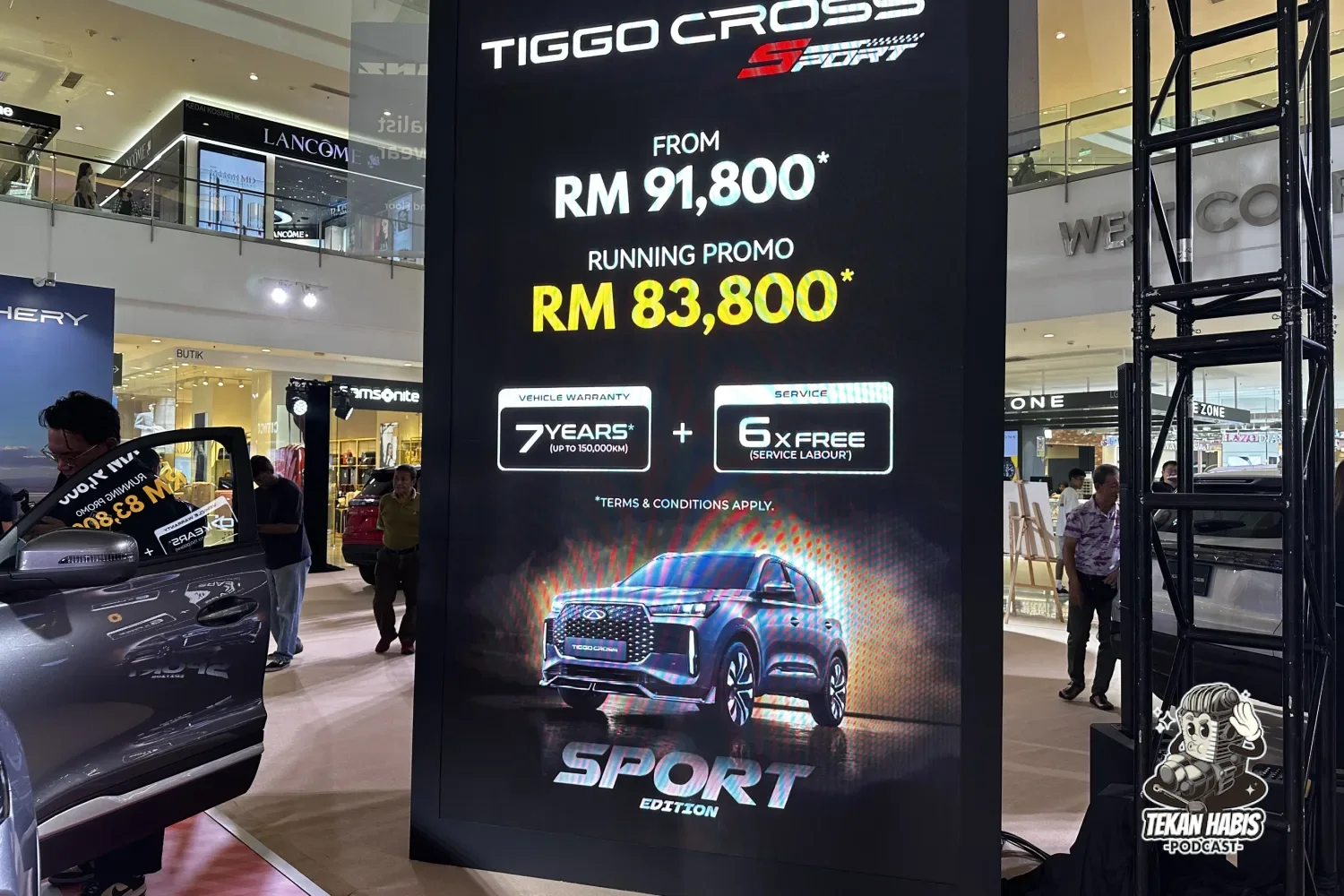 CHERY TIGGO CROSS SPORT EDITION RASMI DILANCAR – DARI RM83,800*