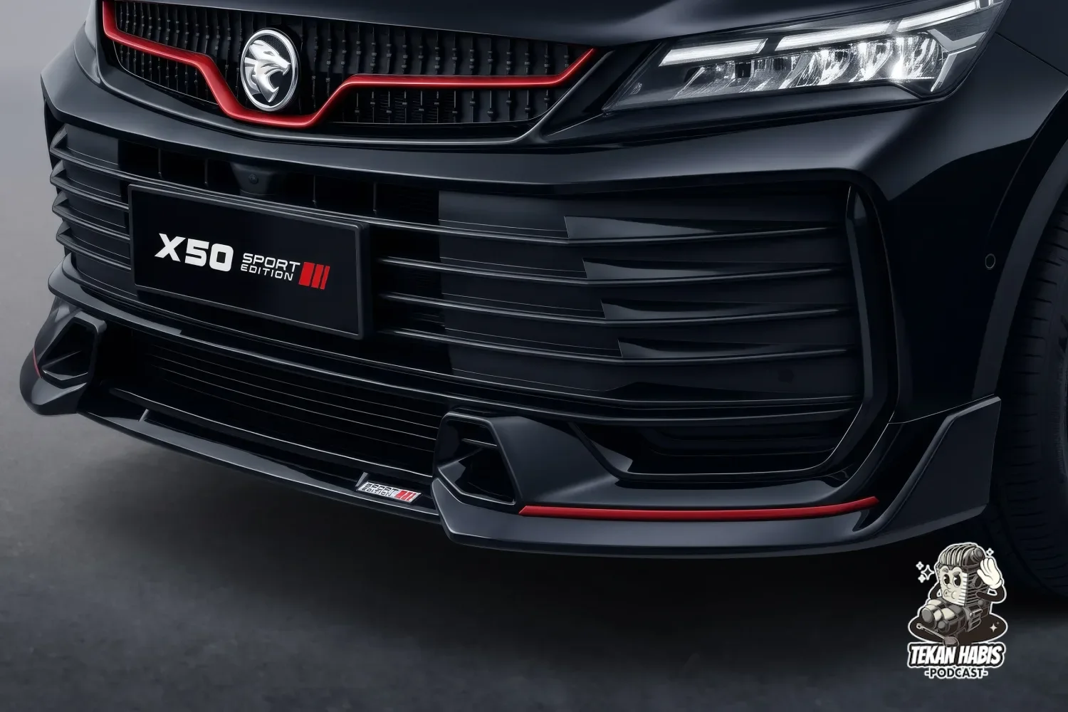 PROTON UMUM X50 SPORT EDITION BAHARU, TEMPAHAN KINI BUKA