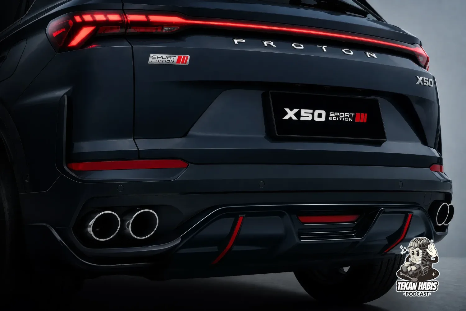 PROTON UMUM X50 SPORT EDITION BAHARU, TEMPAHAN KINI BUKA
