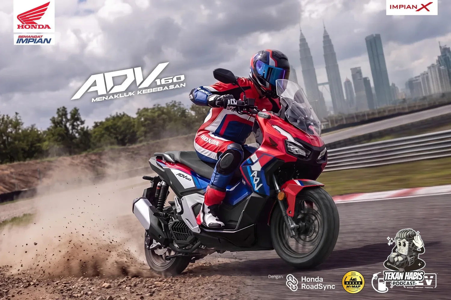 HONDA ADV 160 TRICO EDITION TIBA DARI RM14,149