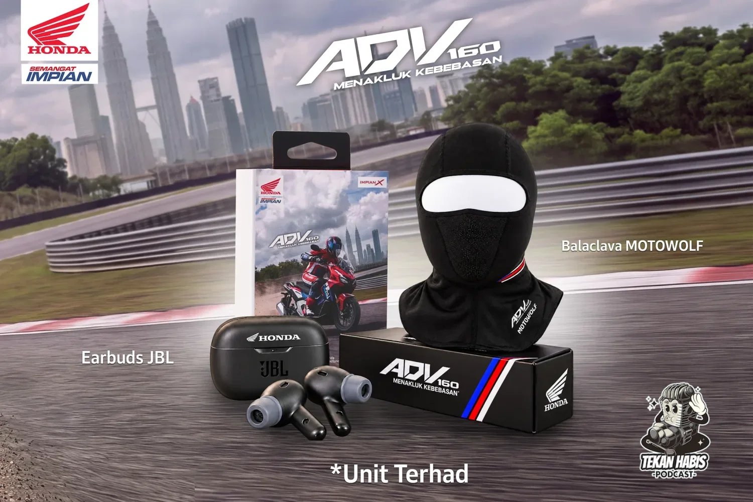 HONDA ADV 160 TRICO EDITION TIBA DARI RM14,149