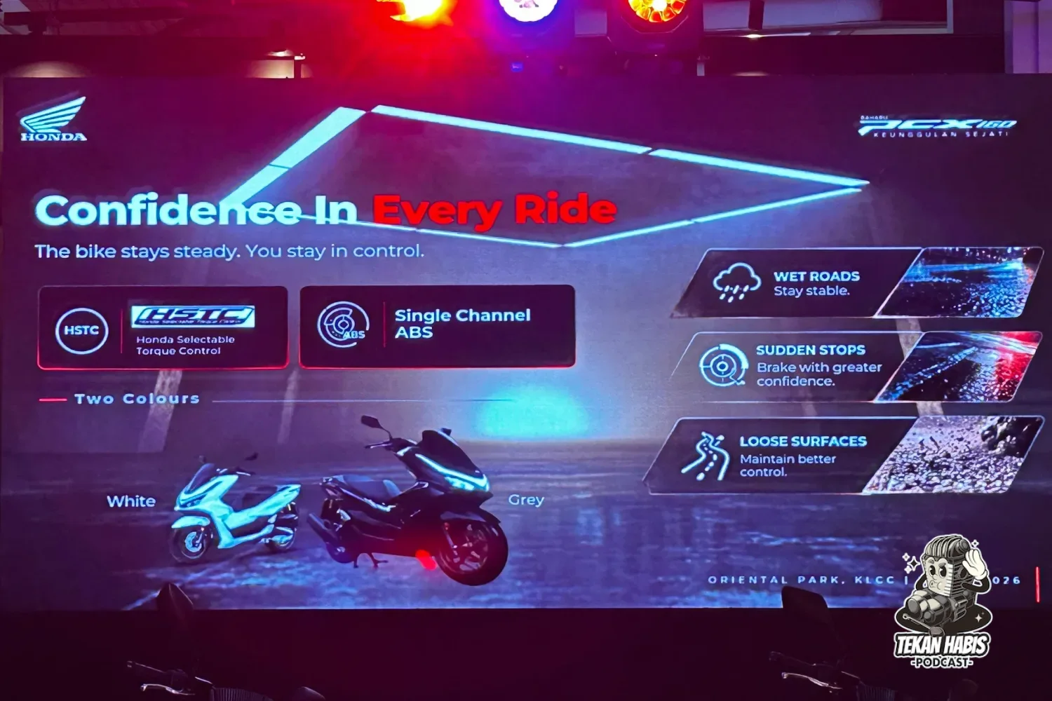 HONDA PCX 160 RASMI TIBA – MYMAP 5-BINTANG, ABS, DARI RM12,998