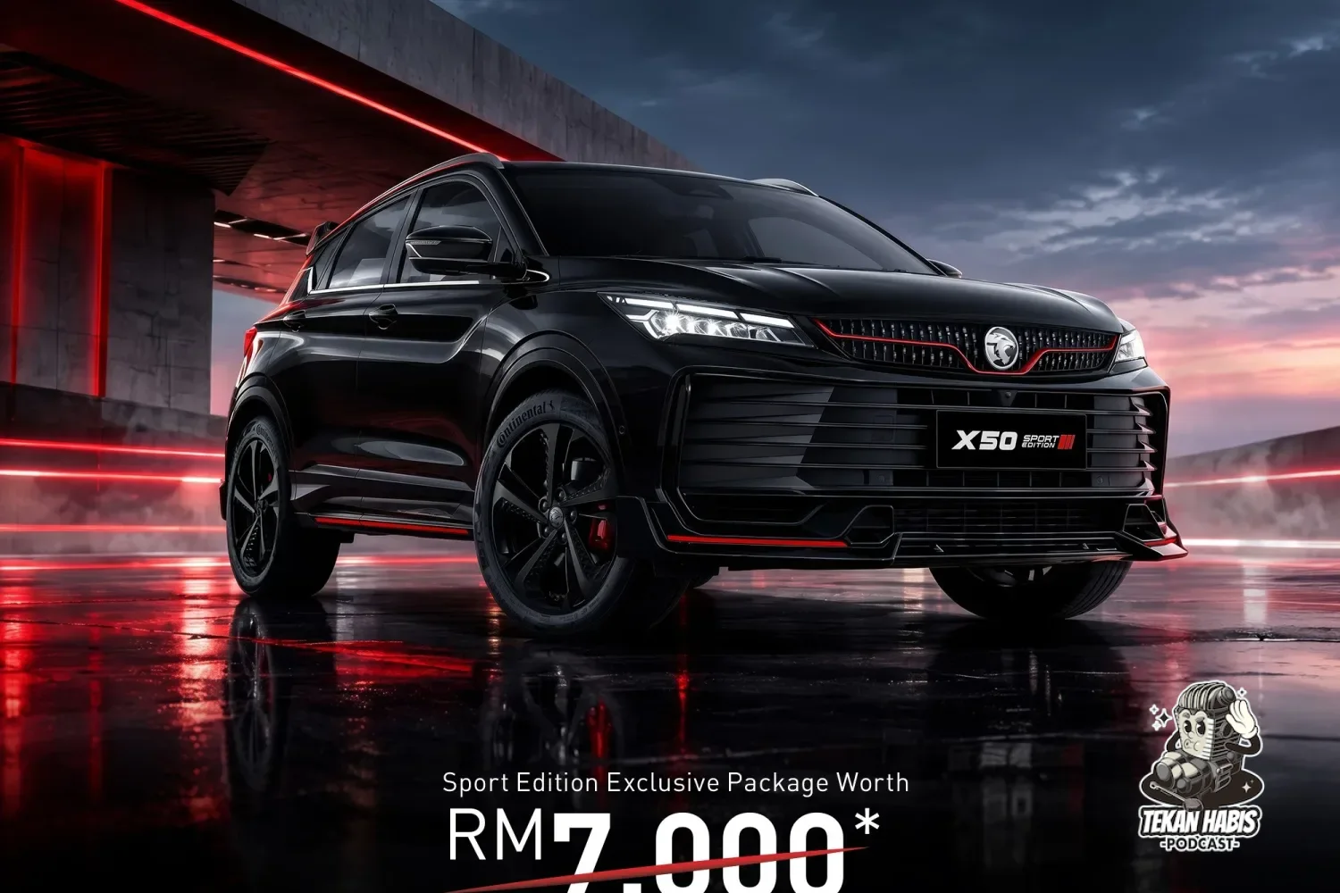 PROTON X50 SPORT EDITION RASMI DILANCAR – RM102,299