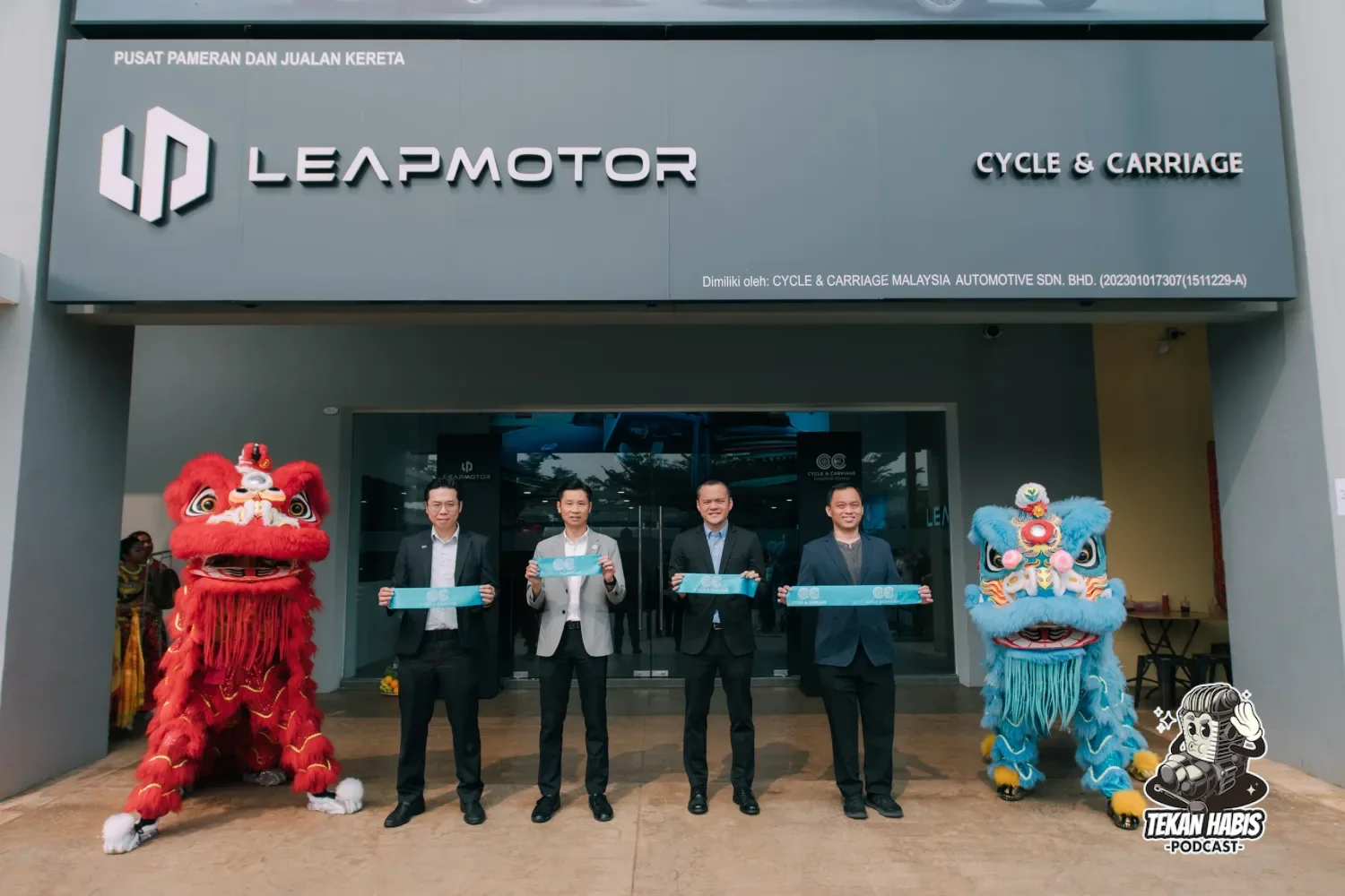 C&C BUKA BILIK PAMERAN LEAPMOTOR DI SETIA ALAM