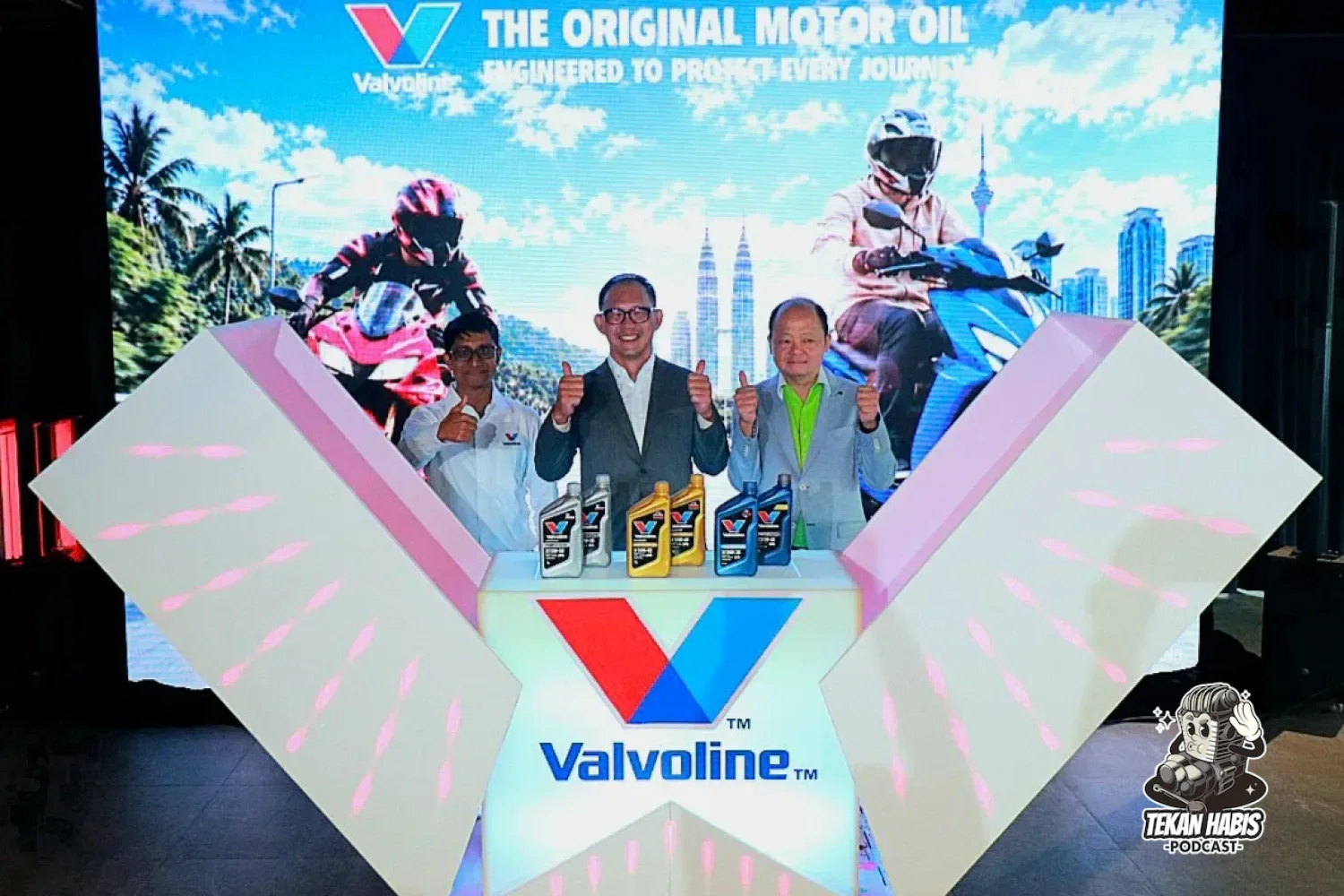 MINYAK PELINCIR VALVOLINE CHAMP RASMI DILANCAR UNTUK PENUGGANG TEMPATAN