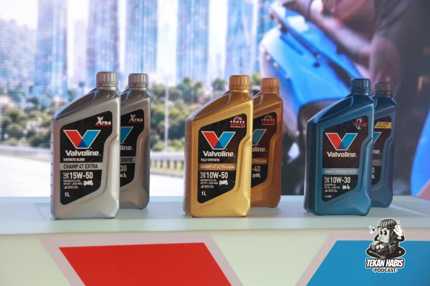 MINYAK PELINCIR VALVOLINE CHAMP RASMI DILANCAR UNTUK PENUGGANG TEMPATAN