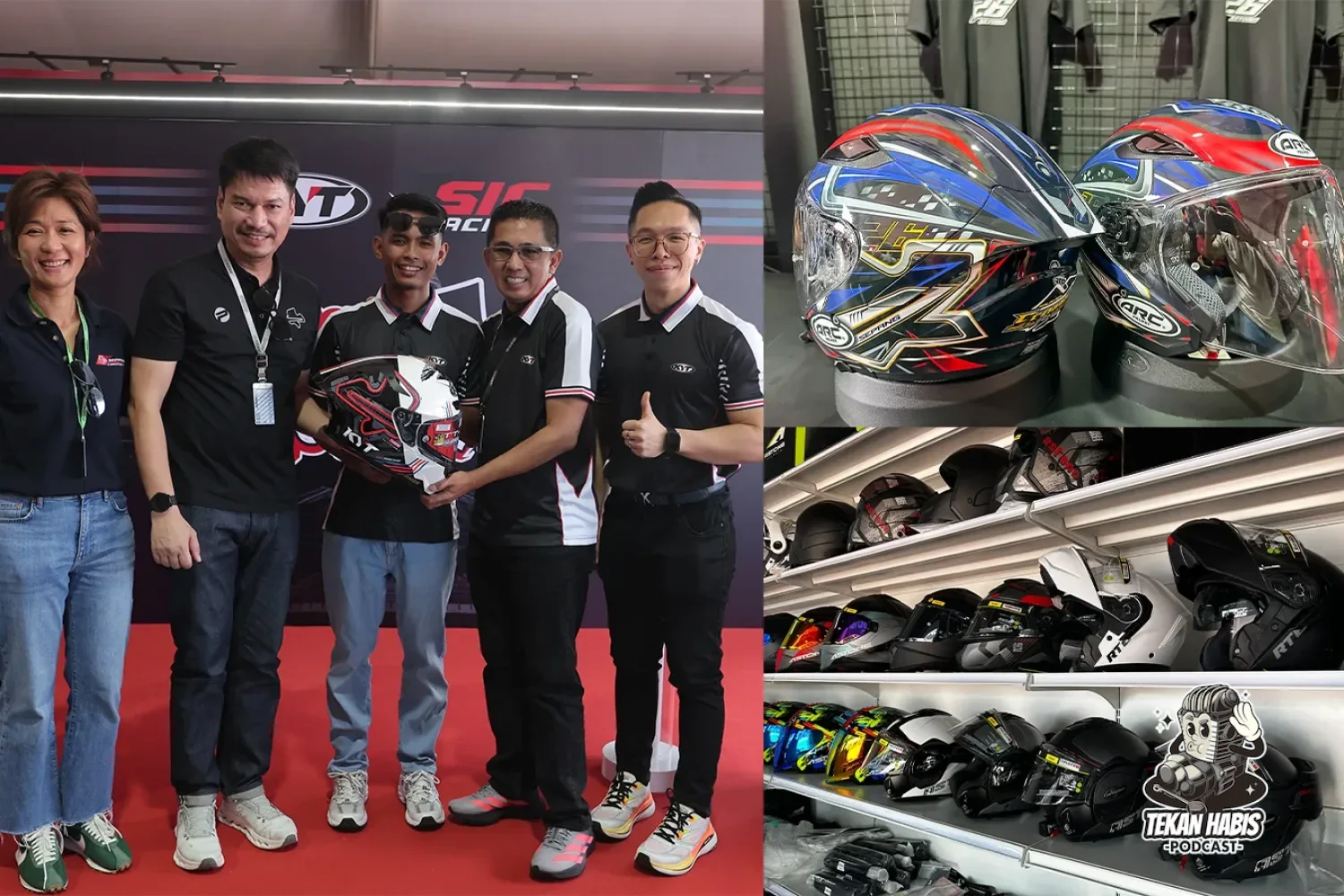 HELMET EDISI KHAS & JENAMA BAHARU TAMPIL DI MOTOGP MALAYSIA 2026