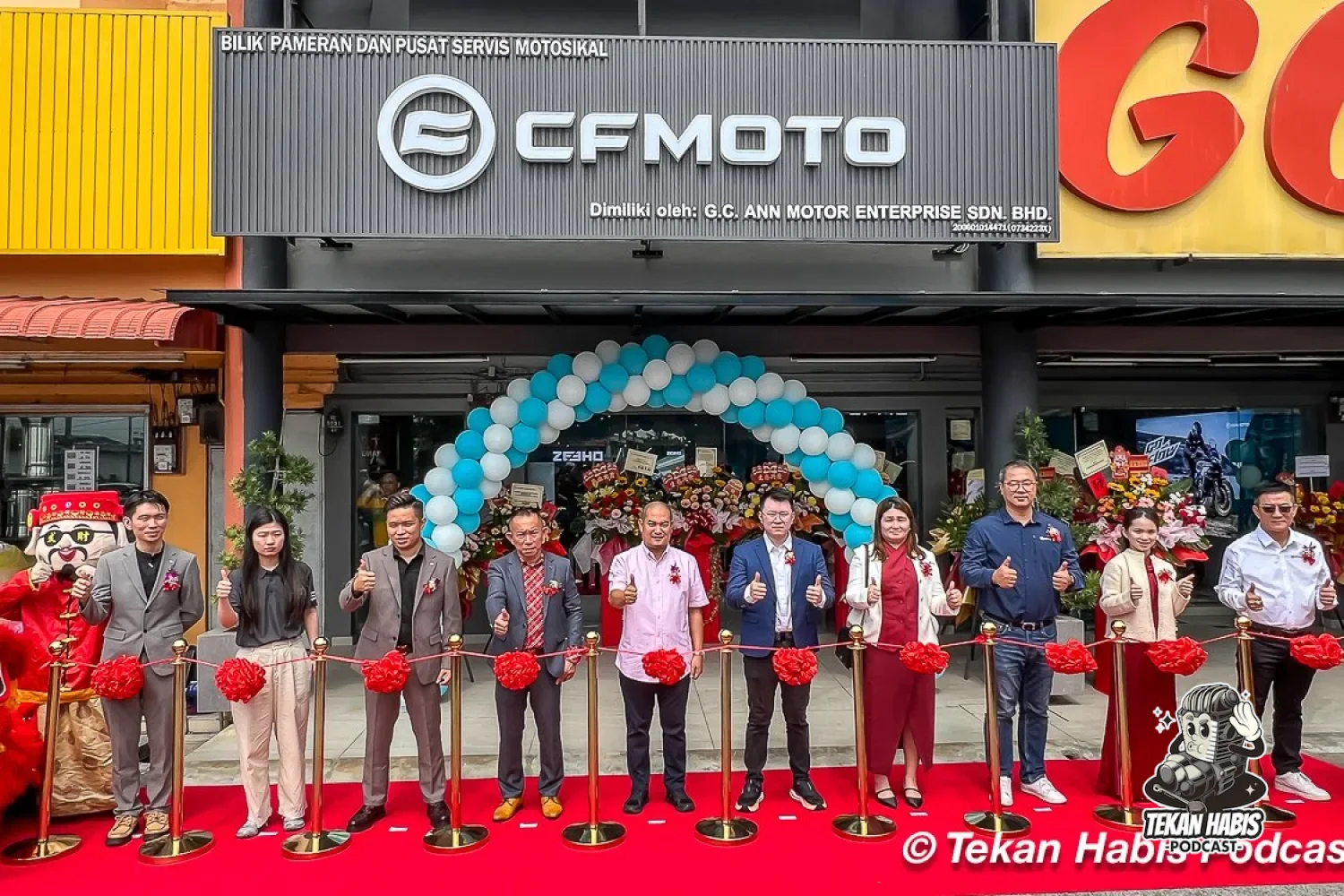PUSAT 4S CFMOTO DILANCARKAN DI KUALA SELANGOR