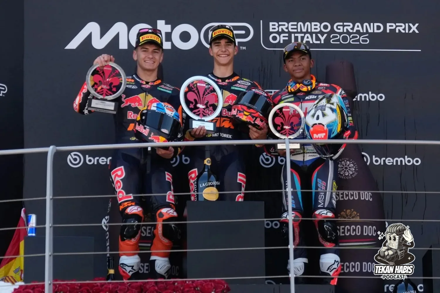 HAKIM DANISH CEKUP PODIUM PERTAMA DI MUGELLO!