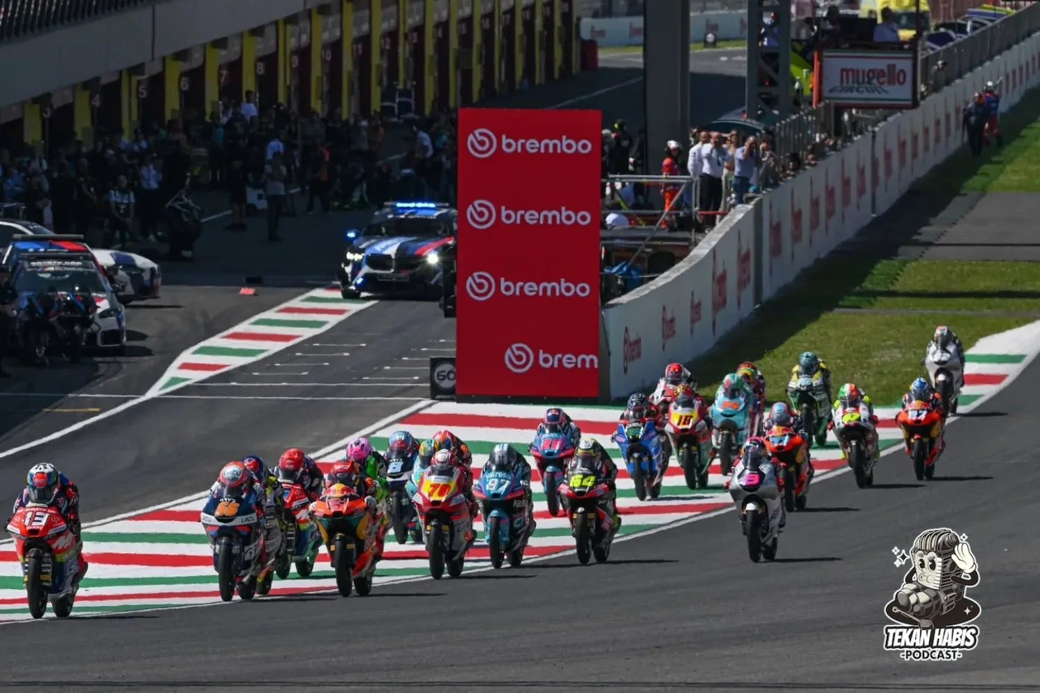 HAKIM DANISH CEKUP PODIUM PERTAMA DI MUGELLO!