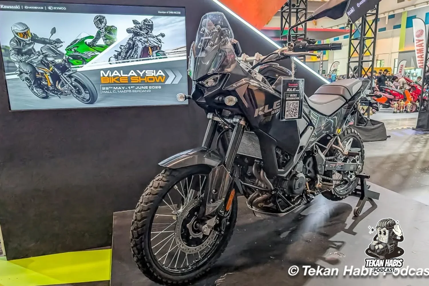 KAWASAKI KLE 500 DIPRANTONTON DI MBS 2026